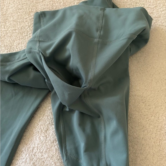 Fabletics Teal High-Waisted Leggings Size Small - Picture 5 of 10